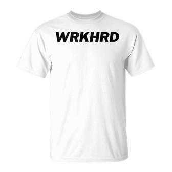 Wrkhrd Mens Gym Pump Cover Oversized Gym Workout Unisex T-Shirt | Mazezy