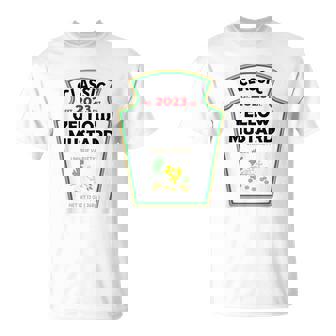 Yellow Mustard Diy Halloween Costume Matching Group Mustard T-Shirt - Seseable