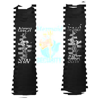 Mermaid Security Art | Gift For Grandpa Dad Brother Men Tank Top
