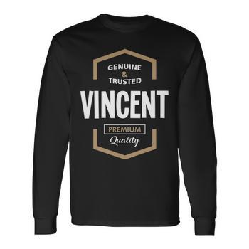 Vincent Name Gift Vincent Quality Mens Back Print T-shirt