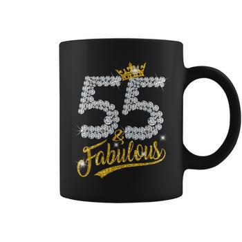 55 And Fabulous 55Th Birthday Diamond Crown For Women Girls Women T-shirt |  Mazezy