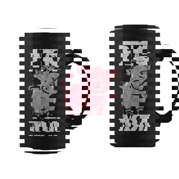 Pig Mom Mama Heart Cute Women T-shirt | Mazezy