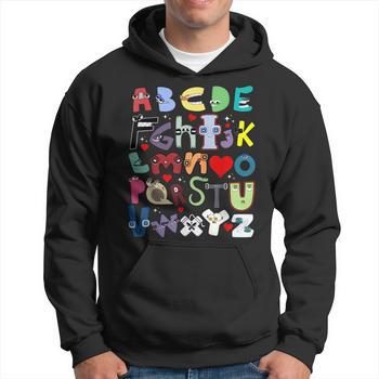 Alphabet Lore A-Z I Love You Letter For Kids Boys And Girls Unisex T-Shirt