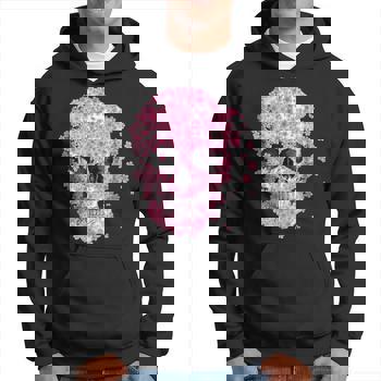 Horror Skull Cherry Blossom Japanese Sakura Japanese Men's T