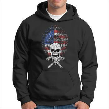 Native Skull Hoodie Shirts For Men And Women MH – Love Mine Gifts