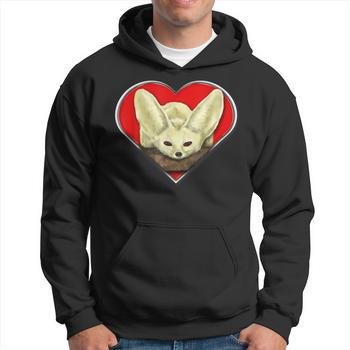 Tiny Fennec Fox Gifts For Fox Lovers Funny Gifts Mens Back Print T-shirt