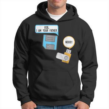 Floppy Disc And Usb Stick I Am Your Father Noo Fun Coffee Mug by