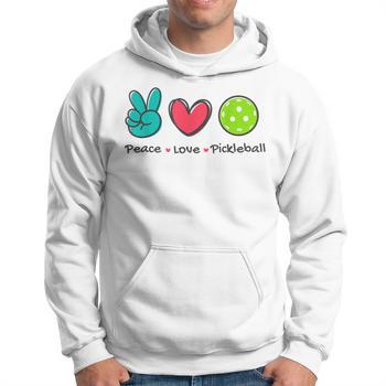 Pickleball Shirt Peace Love Funny Pickleball T-shirt 