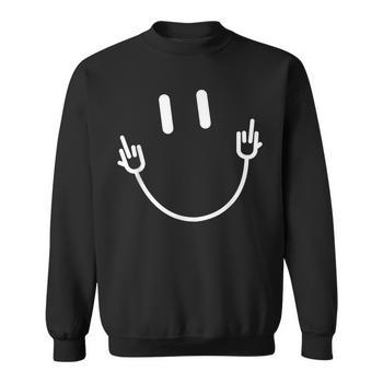 Power Socket Smile Middle Finger Hand Icon Meme Electrician Electrician  Funny Gifts Unisex T-Shirt