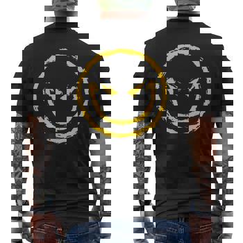 Evil Smiley Face Shirt - Custom Funny Design 100% Cotton