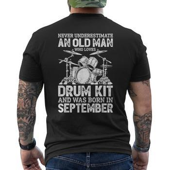 Never Underestimate An Old Man Who Loves Drum Kit September Gift For Mens  Coffee Mug