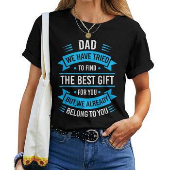 Fathers Day Shirt For Dad From Daughter Son Wife Funny Dad Shirt