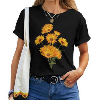 Shirt Flower  Floral , Plant Graphic Tees for women, Wild Flower