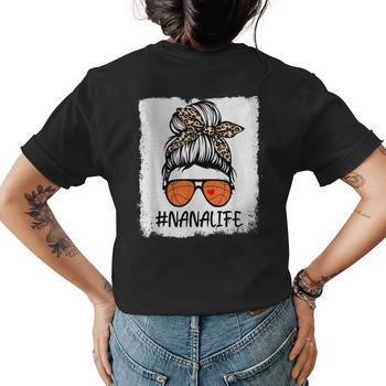  Basketball is Life T Shirts for Women Graphic Tees