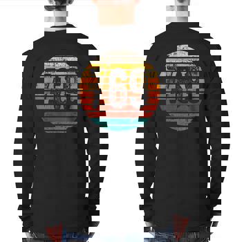 Distressed Vintage Sunset 769 Area Code Long Sleeve T-Shirt