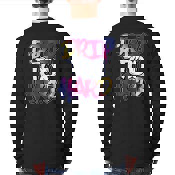 Drip Too Hard Max 1 Los Angeles Men's T-shirt Back Print
