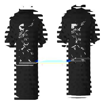 Skeleton Dab On Skateboard Tee Gift Idea For Skater & Sporty Skeleton Dab On Skateboard Tee Gift Idea For Skater & Sporty