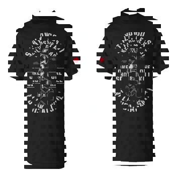 No Luck,All Skill Funny Paintball T-Shirt