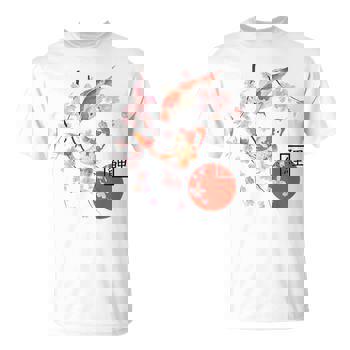 Cherry Blossom Japanese Koi Carp Fish Sakura Graphic Men's