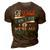 Awesome Dad Will Fix It Handyman Handy Dad Fathers Day Gift For Women 3D Print Casual Tshirt Brown