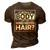 Bald Dad Funny Bald Jokes Gift For Women 3D Print Casual Tshirt Brown