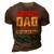 Father’S Day Anime Dad Daddy Father Papa Graphic From Son Gift For Women 3D Print Casual Tshirt Brown