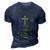 1 Cross 3 Nails 4 Given Forgiven Christian Faith T 2 Faith Funny Gifts 3D Print Casual Tshirt Navy Blue