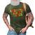 Awesome Like My Father Funny Fathers Day For Daughters Sons 3D Print Casual Tshirt Army Green