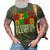 Black Father The Essential Element Fathers Day Funny Dad 3D Print Casual Tshirt Army Green