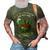 Dad Weed Funny 420 Weed Dad Like Regular Dad Only Higher Gift For Women 3D Print Casual Tshirt Army Green
