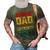 Father’S Day Anime Dad Daddy Father Papa Graphic From Son Gift For Womens Gift For Women 3D Print Casual Tshirt Army Green