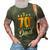 Happy 70Th Birthday Dad Birthday 70 Years Old Dad Gift For Women 3D Print Casual Tshirt Army Green