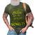 Lets Be Honest I Was Crazy Before Donkeys 3D Print Casual Tshirt Army Green