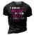 Funny Sayings I Asked Myself If I Was Crazy We All Said No 3D Print Casual Tshirt Vintage Black