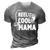 Family Lover Reel Cool Mama Fishing Fisher Fisherman Gift For Women 3D Print Casual Tshirt Grey
