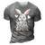 Rabbit Mum Design Cute Bunny Outfit For Girls Gift For Women 3D Print Casual Tshirt Grey
