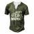 Distressed Reel Cool Mama Fishing For Women Men's Henley T-Shirt Green