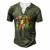 Ofishally The Best Mama Fishing Rod Mommy For Women Men's Henley T-Shirt Green