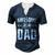 Awesome Like My Dad Sayings Ideas For Fathers Day For Women Men's Henley T-Shirt Navy Blue