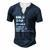 Bald Dad Definition For Women Men's Henley T-Shirt Navy Blue