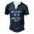 With A Body Like This Who Needs Hair Bald Dad Bod For Women Men's Henley T-Shirt Navy Blue