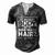 Bald Dad Bald Jokes For Women Men's Henley T-Shirt Dark Grey