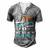 Awesome Dad Will Fix It Handyman Handy Dad Fathers Day For Women Men's Henley T-Shirt Grey