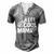 Distressed Reel Cool Mama Fishing For Women Men's Henley T-Shirt Grey