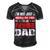 Anime Dad Fathers Day Im Not A Regular Dad Im An Anime Dad Gift For Women Men's Short Sleeve V-neck 3D Print Retro Tshirt Black