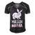 Rabbit Mum Rabbit Mother Pet Long Ear Gift For Womens Gift For Women Men's Short Sleeve V-neck 3D Print Retro Tshirt Black
