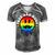Free Dad Hugs Smile Face Gay Pride Daddy Lgbt Fathers Day Gift For Women Men's Short Sleeve V-neck 3D Print Retro Tshirt Grey