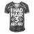 Funny Bald Dad Father Of Three Triplets Husband Fathers Day Gift For Women Men's Short Sleeve V-neck 3D Print Retro Tshirt Grey