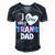 I Love My Trans Dad Proud Transgender Lgbtq Lgbt Family Gift For Women Men's Short Sleeve V-neck 3D Print Retro Tshirt Navy Blue
