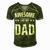 Awesome Like My Dad Sayings Funny Ideas For Fathers Day Gift For Women Men's Short Sleeve V-neck 3D Print Retro Tshirt Green